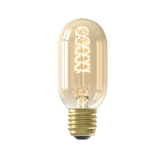 Calex Spiral Filament LED Lamp - E27 - T45 - Gold